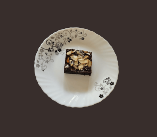 Jawar and Almond Brownies