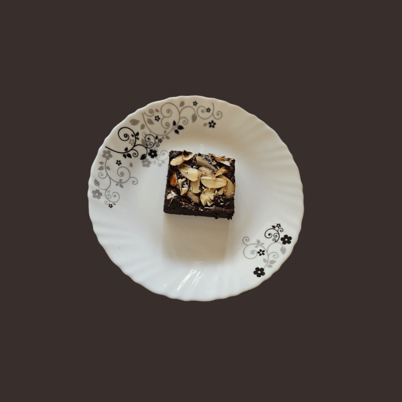 Jawar and Almond Brownies